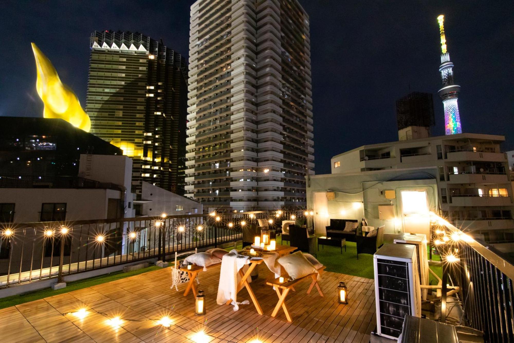 Appartamento 【5/24New Open】浅草徒歩3分/Max9名/無料駐車場/渋谷直通 Tokyo Esterno foto